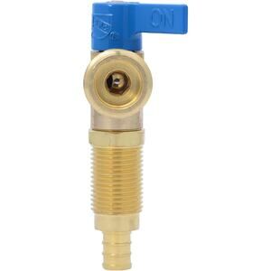 SharkBite 1/2 Inch Crimp Washing Machine Valve Cold Brass Fitting PE-RT 24813A
